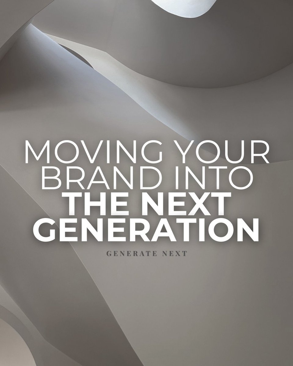 GenerateNextNC's tweet photo. At Generate Next, we’re dedicated to moving your brand into the next generation. With innovative strategies and a forward-thinking team, we help you stay ahead and grow stronger every day.
-
#brandgrowth #nextgeneration #innovation #leadership https://t.co/6Y4q0fRiU0