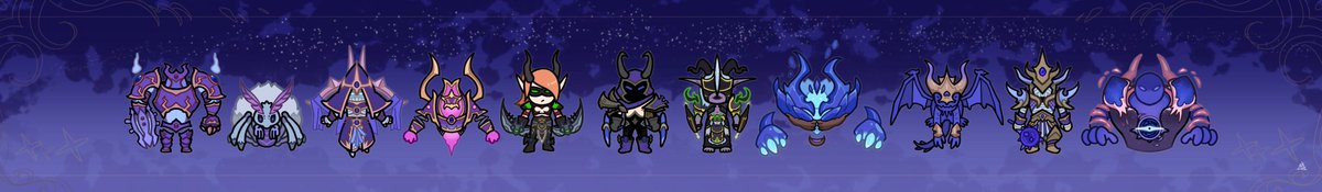 Mihaku_Moe's tweet photo. All the Manaforge raid bosses, made by my talented friend!!!!!! It's not just fan art, it's friend art too. Couldn’t resist sharing this epic piece! @lamadaisuke 
#worldofwarcraft #manaforgeomega https://t.co/0KewBzRHu0