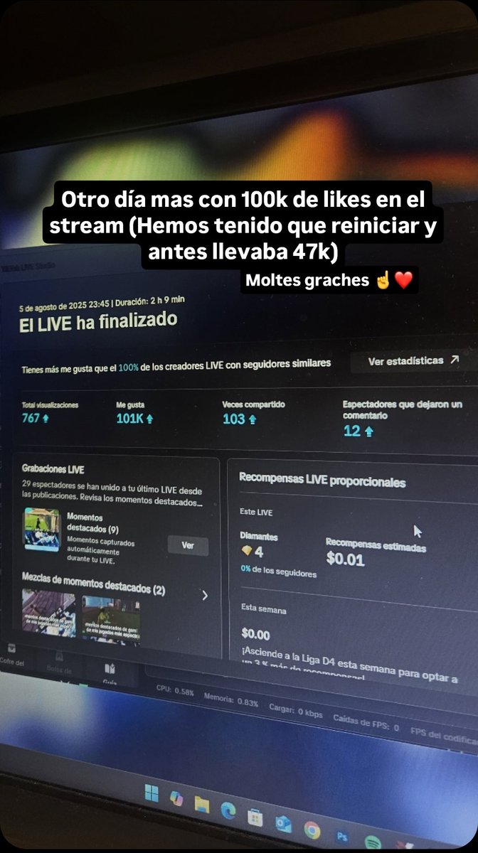 Rizitos (@rizitospkm) on Twitter photo Esta siendo increรญble de lo tiktok. Ya somos 550.
Voy a por esos 1000 antes de acabar el mes!!!
<a href="/Akros_Agency/">AKROS AGENCY</a> / <a href="/KlyzeEsports/">KLZ eSports</a> Esta siendo increรญble de lo tiktok. Ya somos 550.
Voy a por esos 1000 antes de acabar el mes!!!
<a href="/Akros_Agency/">AKROS AGENCY</a> / <a href="/KlyzeEsports/">KLZ eSports</a>