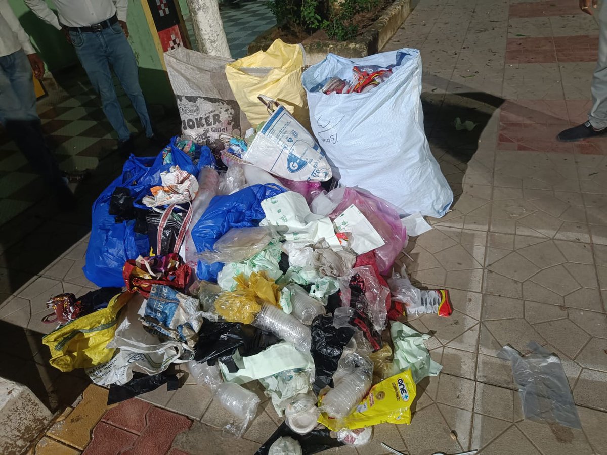 Today i.e.on 5.8.25 an enforcement was made by NAC, Khariar road on use of Single use plastics.(SUP)