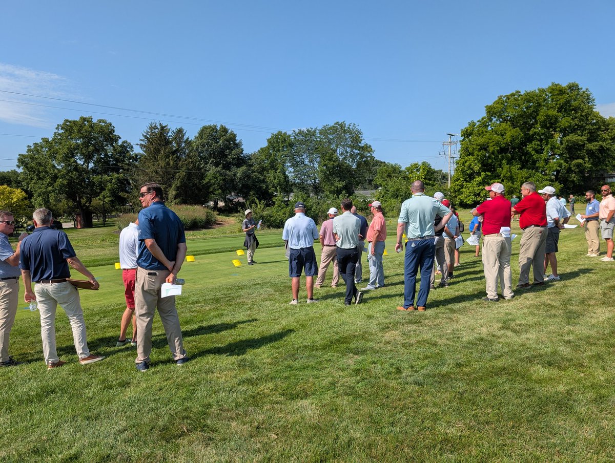 Shaohui Wu (@osu_turf_health) on Twitter photo CBG cultivar resistance to ABW development, presented by my graduate student at the OTF Field Day today. Thanks to OTF <a href="/OhioTurfgrass/">Ohio Turfgrass Foundation</a> for hosting the event, and thanks to the groundskeeping team <a href="/BrandonStith/">Brandon Stith</a> at the OTF Research Center for maintenance efforts! CBG cultivar resistance to ABW development, presented by my graduate student at the OTF Field Day today. Thanks to OTF <a href="/OhioTurfgrass/">Ohio Turfgrass Foundation</a> for hosting the event, and thanks to the groundskeeping team <a href="/BrandonStith/">Brandon Stith</a> at the OTF Research Center for maintenance efforts!