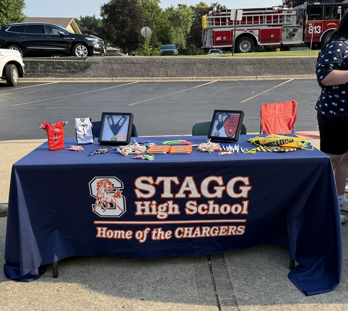 Always excited to engage with our Palos Hills community!!  <a href="/StaggHighSchool/">Stagg High School</a> <a href="/CHSD230/">District 230</a> #NationalNightOut2025