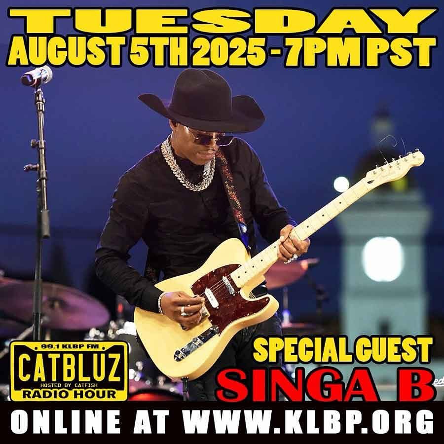 Tonight at 7PM PST Special Guest @singabromfield from his new music only on @klbpfm - He talks about his musical guests and future shows #catbluzradiohour #991klbpfm #longbeachbluesradio #supportlivemusic #singabromfield