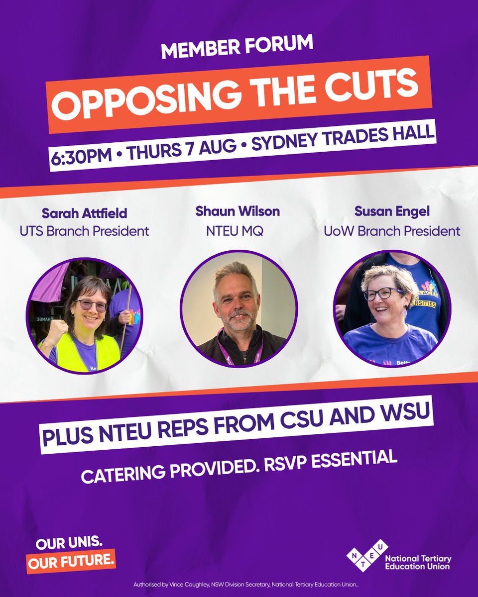 NTEU New South Wales tweet media