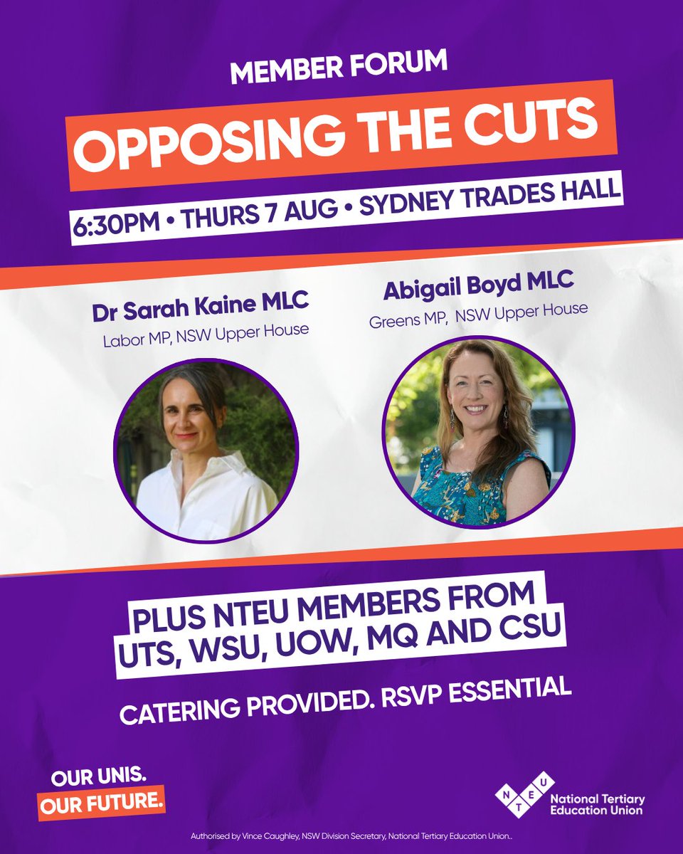 NTEU New South Wales tweet media