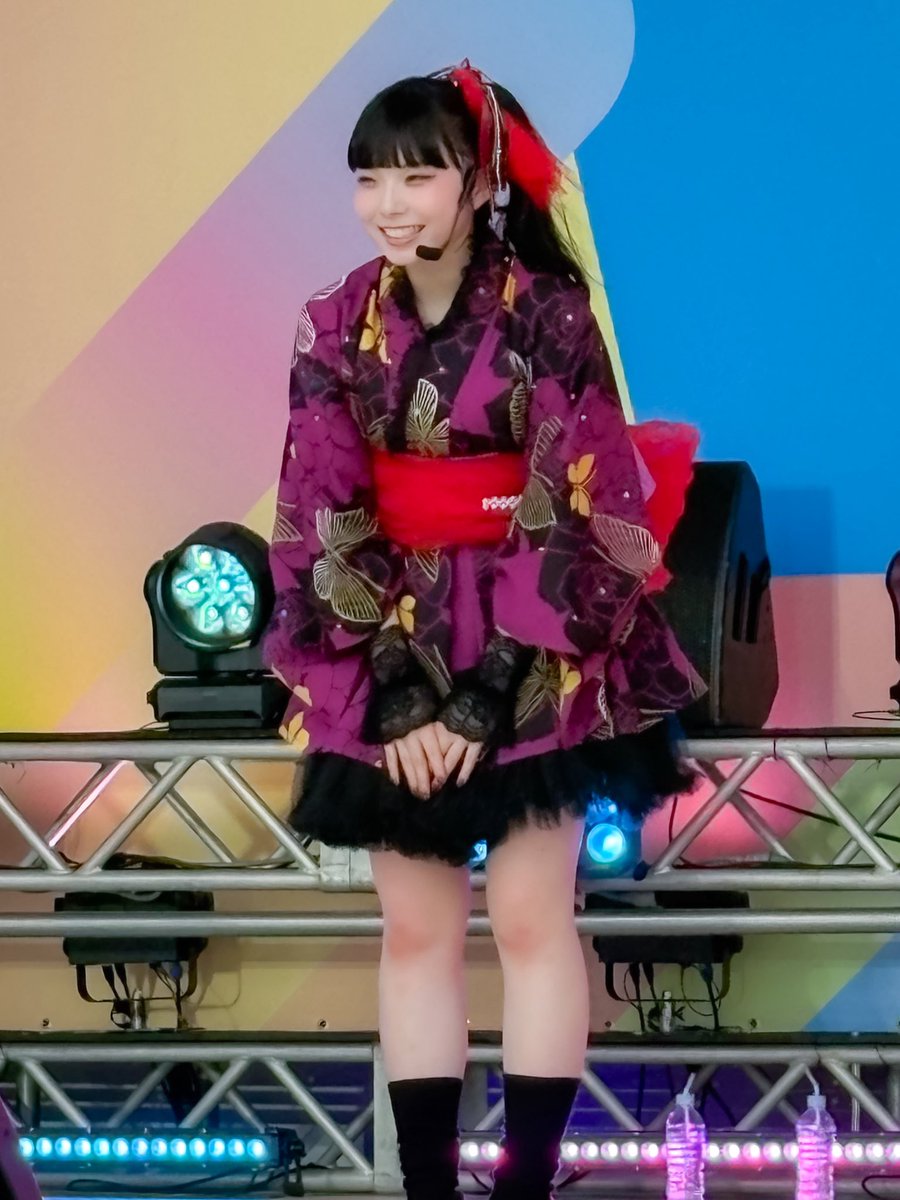 ファントムシータ　凛花💜

2025.08.01　TOKYO IDOL FESTIVAL
　笑顔☺️

 #ファントムシータ  #TIF2025 #凛花