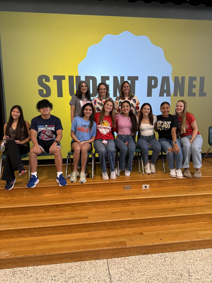 ChollyOglesby's tweet photo. Jag Camp was my favorite day… until today! Welcoming back our amazing staffulty for the 25–26 school year was full of smiles, student performances, &amp; even visits from former Jaguars now thriving in high school. So blessed to lead @ SMS! #SartartiaStrong #25YearsOfExcellence 🖤💛 https://t.co/BtBKO3G1pb