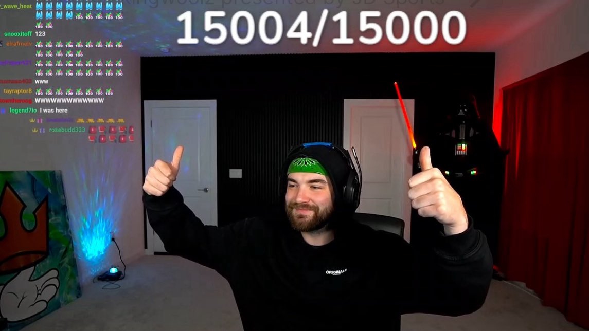 15,000 Subs on <a href="/Twitch/">Twitch</a> 

Thank you 🤝💚