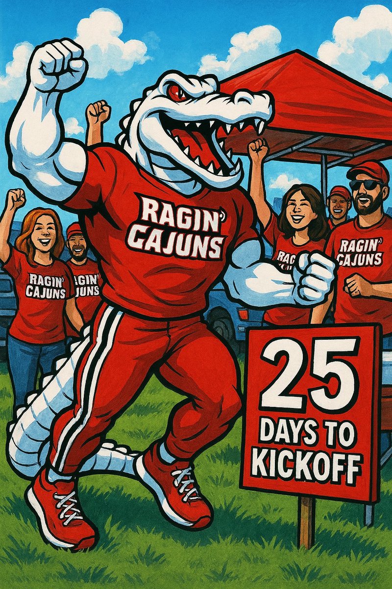 Cory St. Ewart (@saint_ewart) on Twitter photo Three fourths of the way there Cajun nation! We almost have our T-boy! 25 days to go until the season starts! Help us get to 80% by the weekend! 🤟
Thank you <a href="/RaginCajun77/">Adrian Perron</a> for all the generated Albineaux images! Three fourths of the way there Cajun nation! We almost have our T-boy! 25 days to go until the season starts! Help us get to 80% by the weekend! 🤟
Thank you <a href="/RaginCajun77/">Adrian Perron</a> for all the generated Albineaux images!