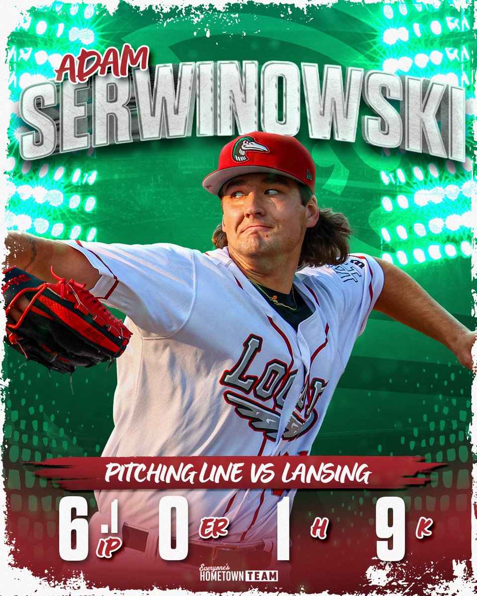 Newcomer <a href="/AdamSerwinowski/">Adam Serwinowski</a> was dialed in his #Dodgers minor league debut.