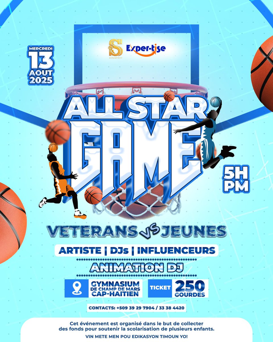 FreshThaKing's tweet image. Kiyès w ,dj ,atis ou ta anvi wè nan #AllStarGame  nan 👀..?? Se konsa Map komanse fèt la ane sa