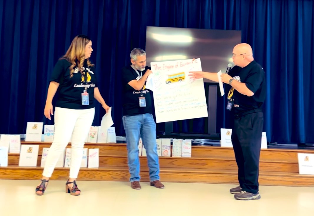 🎉❤️👩🏻‍🏫 Best first day! The room was full of enthusiasm, information &amp; shared solutions for a fabulous school year! <a href="/IrvingISD/">Irving ISD</a> #ExcellenceInAction