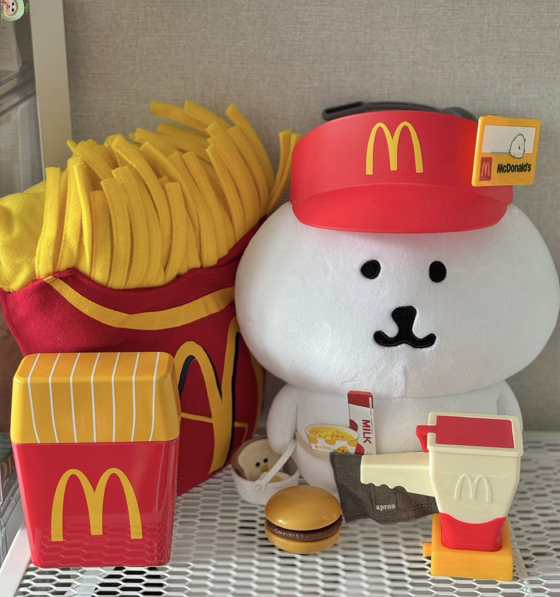 참고로 우리집 맥도날드 곰의 근황
🍟