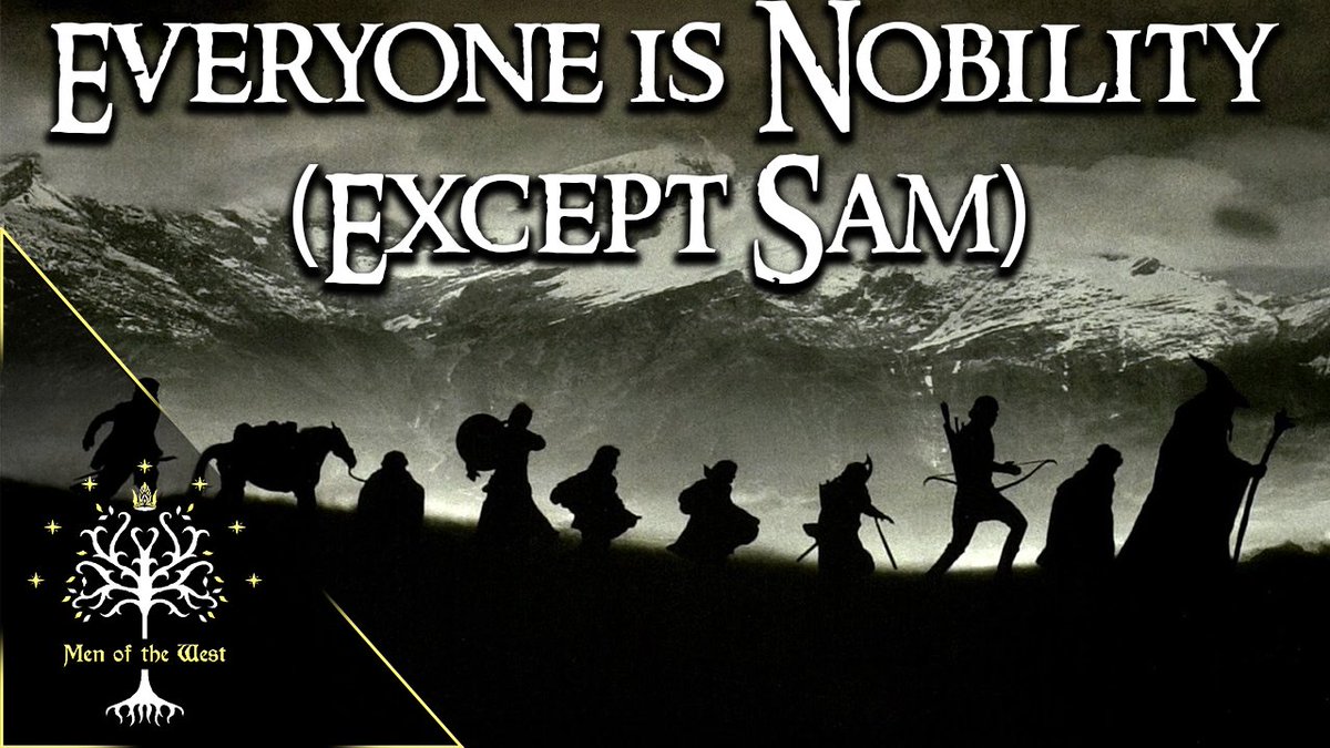Hey everyone, hope you all are well! Sam is the only non-noble or wealthy member of the Fellowship, and that is quite significant! Let’s break this down together!
youtu.be/YkuWO_dsips