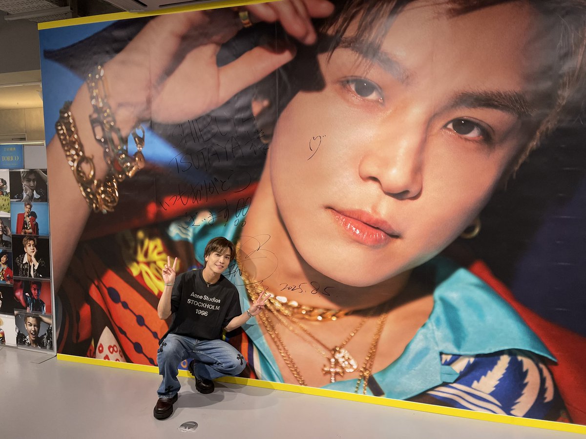 岩田剛典 さんご来店👒】 NEW SINGLE『#TORICO 』をリリースされる岩田