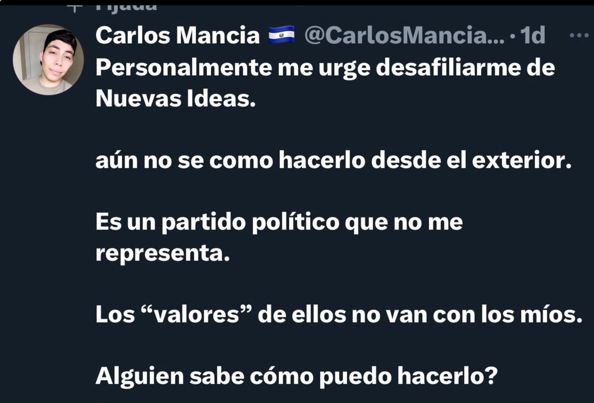 Walter Araujo y Toda la Verdad (@waraujo64) on Twitter photo A éste <a href="/CarlosManciaSv/">Carlos Mancia 🇸🇻</a> no es de desafiliarlo…(nunca lo estuvo)…es de mandarlo a la mierd…. A éste <a href="/CarlosManciaSv/">Carlos Mancia 🇸🇻</a> no es de desafiliarlo…(nunca lo estuvo)…es de mandarlo a la mierd….