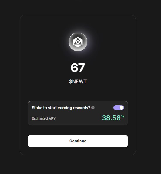 🔈 Magic Newton Airdrop — unexpected airdrop from Magic Newton 💵

🤑 67 $NEWT = $24

🔗 Link - newton.xyz/app/airdrop

🟢 Login with email
🟢 Go to airdrop section
🟢 Claim your airdrop [ Turn off the staking ]

——

🆕 Not for new users

This is what reputation <a href="/MagicNewton/">Newton</a>