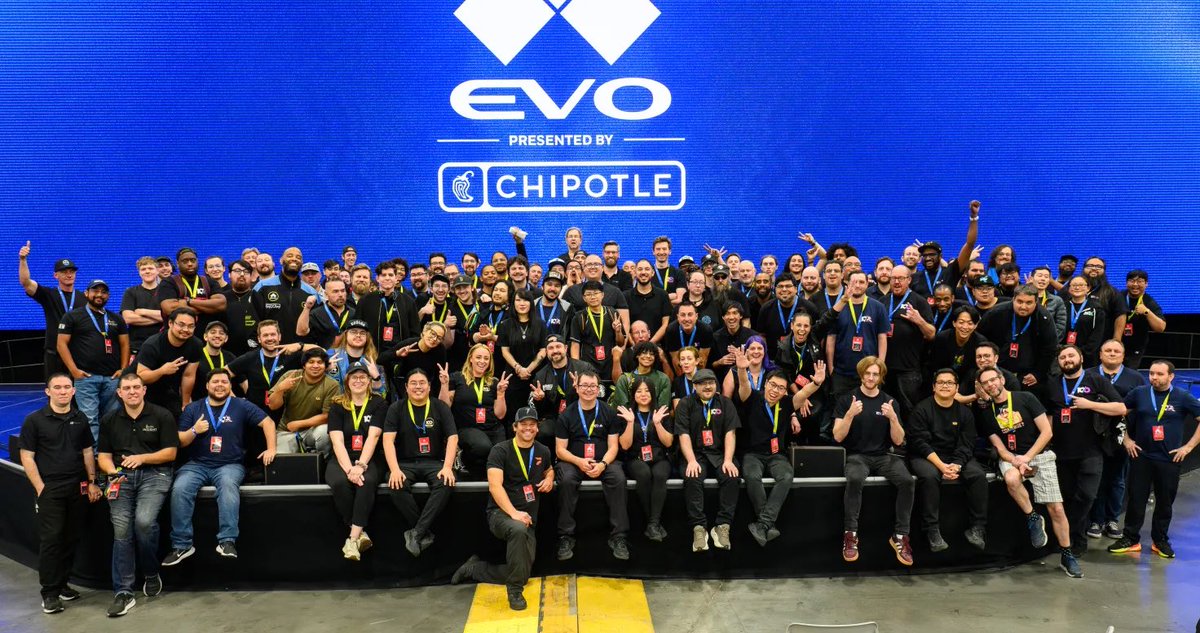 Eidelonn (@eidelonn) on Twitter photo The first picture is the Evo 2025 TOURNAMENT STAFF.
The second picture is the 10/o Evo 2025 PRODUCTION STAFF.
Both pictures are courtesy of <a href="/RellFGC/">TNS | Rell ๐ท SUPERNOVA 2025</a>
Please.. give these people love when you see them working all our events throughout the year until next Evo LV. ๐ค The first picture is the Evo 2025 TOURNAMENT STAFF.
The second picture is the 10/o Evo 2025 PRODUCTION STAFF.
Both pictures are courtesy of <a href="/RellFGC/">TNS | Rell ๐ท SUPERNOVA 2025</a>
Please.. give these people love when you see them working all our events throughout the year until next Evo LV. ๐ค