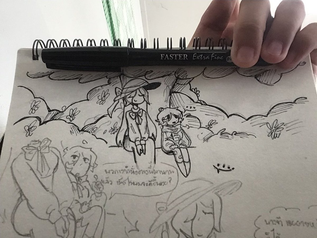 SO_DA_'s tweet photo. ปากกาตัดเส้นของฉัน https://t.co/qZf62K5UR5