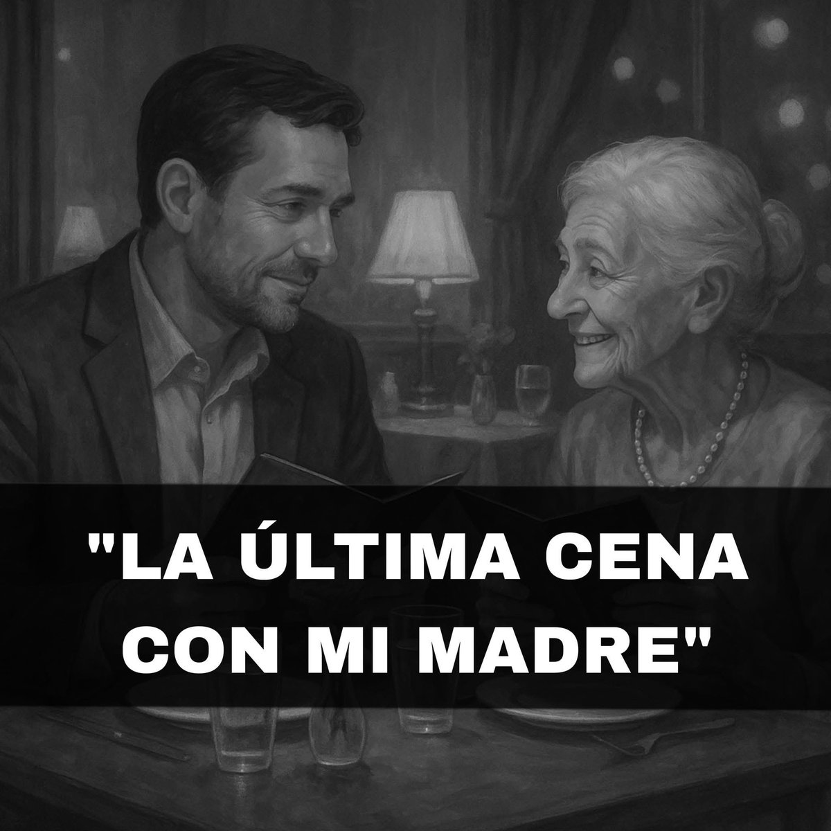 —¿Por qué no sales con otra mujer? —me dijo mi esposa una noche, con una ternura que no entendí al principio.

—¿Qué? ¿Cómo crees? ¡Si te amo! —le respondí confundido.

—Lo sé —dijo—, pero también la amas… y hace mucho que no la ves.

Y entonces lo entendí. Hablaba de mi madre.