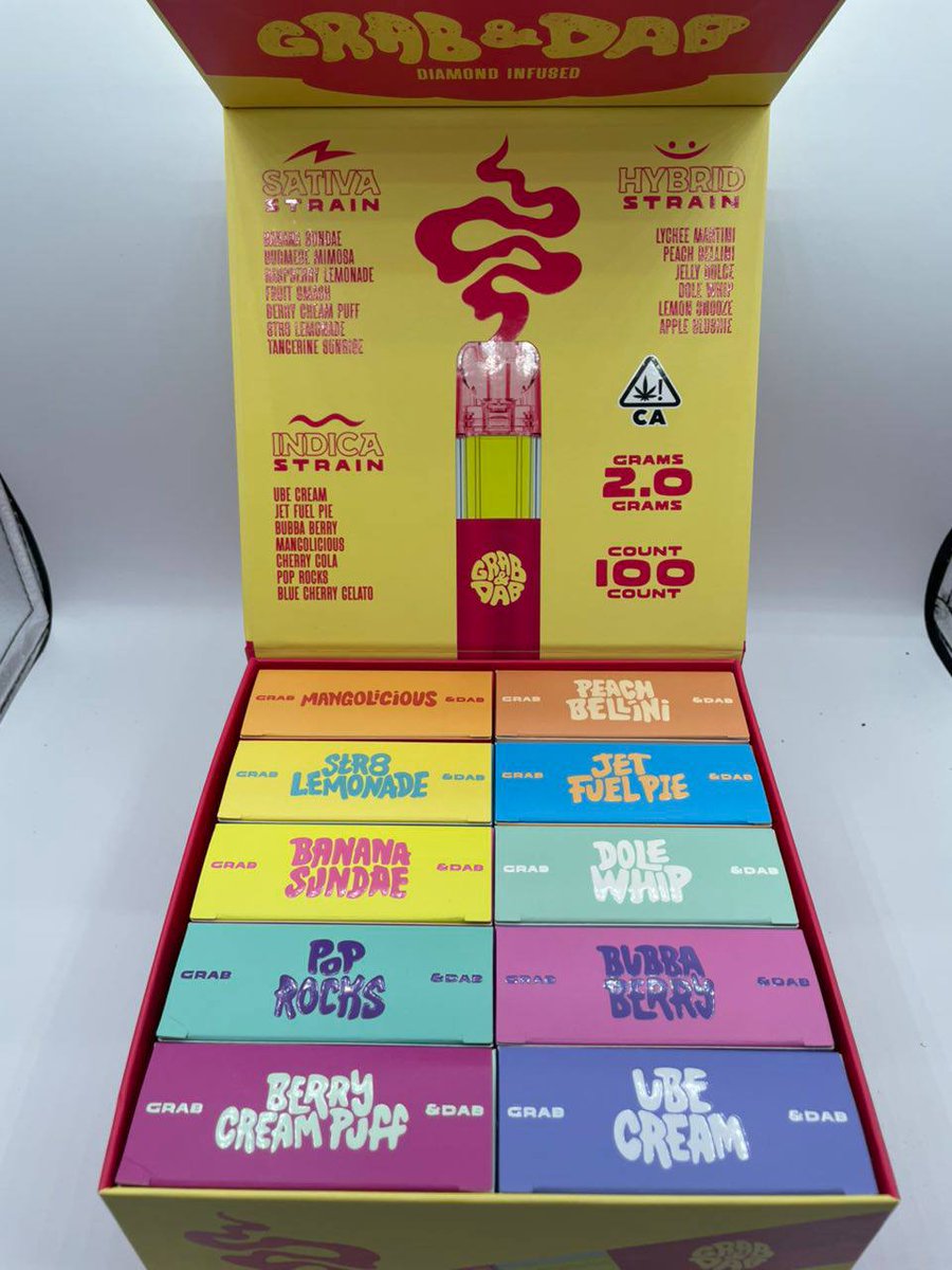 officialbigtrap's tweet photo. Grab n dab
Diamond infused 2g disposable with new flavors! Easy to ship and reliable and budget friendly.
https://t.co/2mTDUNQR22

#bigtrapconnect #Grabndab #Diamondinfused2g https://t.co/EqAfLz1oMq