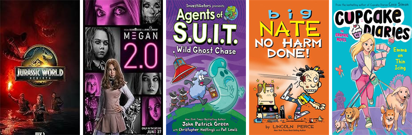 CHBoothLibrary's tweet image. This week the Cyrenius H. Booth Library has 55 new books and six new movies. New items include Lilo & Stitch, Jurassic World, M3GAN 2.0, The White Lotus, The Last of Us, Investigators 3, Big Nate 33, Cupcake Diaries 3, and Cupcake Diaries 4. wowbrary.org/nu.aspx?p=3076…