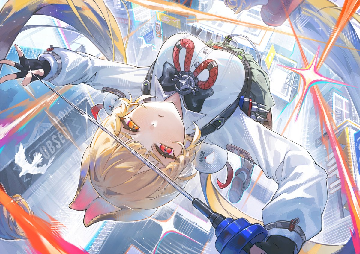 ZenlessWorld's tweet image. NEW ALICE ART 

artist: @krinnnin

#ZenlessZoneZero #ゼンゼロ #ZZZ