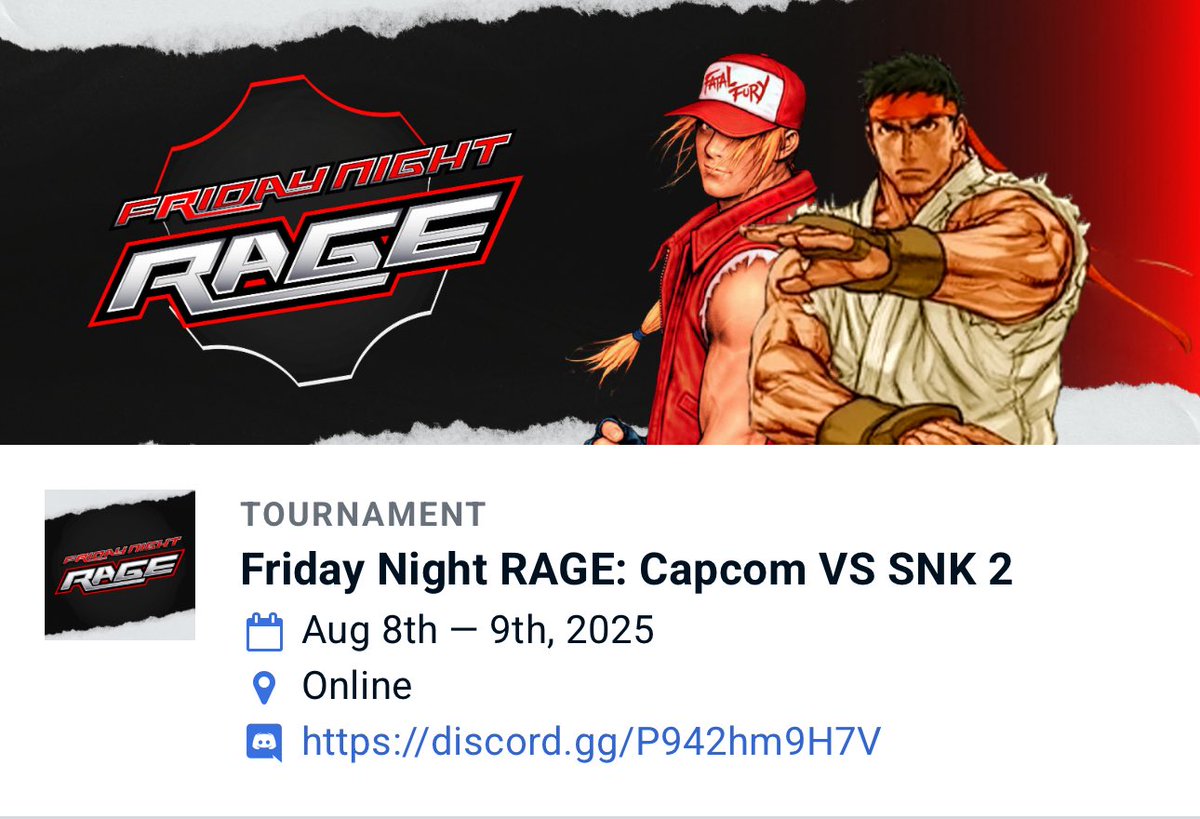 BES | CRAZE 💫 (@itscrazeftw) on Twitter photo The community wants <a href="/JWonggg/">Justin Wong</a> specifically his evil alter ego The Wazzler to make an appearance.
Steam refunds gonna be wild after the event lol 🤣
Sign Up: start.gg/BreakoutCVS2 The community wants <a href="/JWonggg/">Justin Wong</a> specifically his evil alter ego The Wazzler to make an appearance.
Steam refunds gonna be wild after the event lol 🤣
Sign Up: start.gg/BreakoutCVS2
