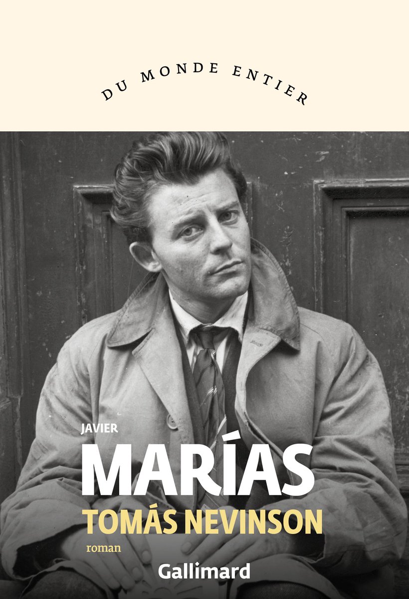 « Tomás Nevinson »,  par Javier Marías. La lecture du moment. Vraiment bien #livres