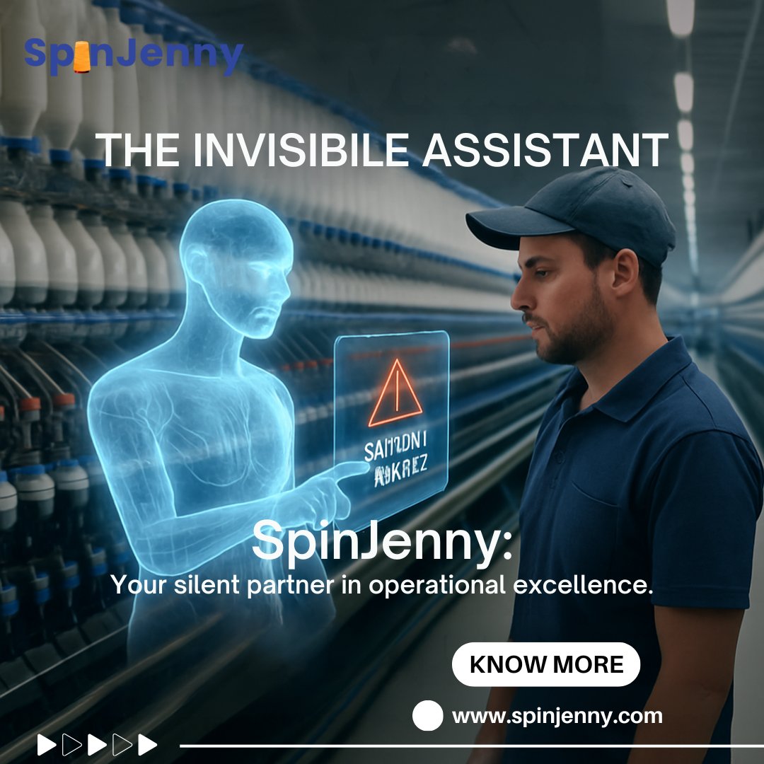 TextileERP's tweet image. SpinJenny empowers teams to move beyond reactive firefighting toward predictive maintenance and zero-downtime operations
spinjenny.com
#SmartManufacturing #SpinningInnovation #PredictiveMaintenance #ZeroDowntime #FutureOfWork #AutomationInTextiles #SpinJenny