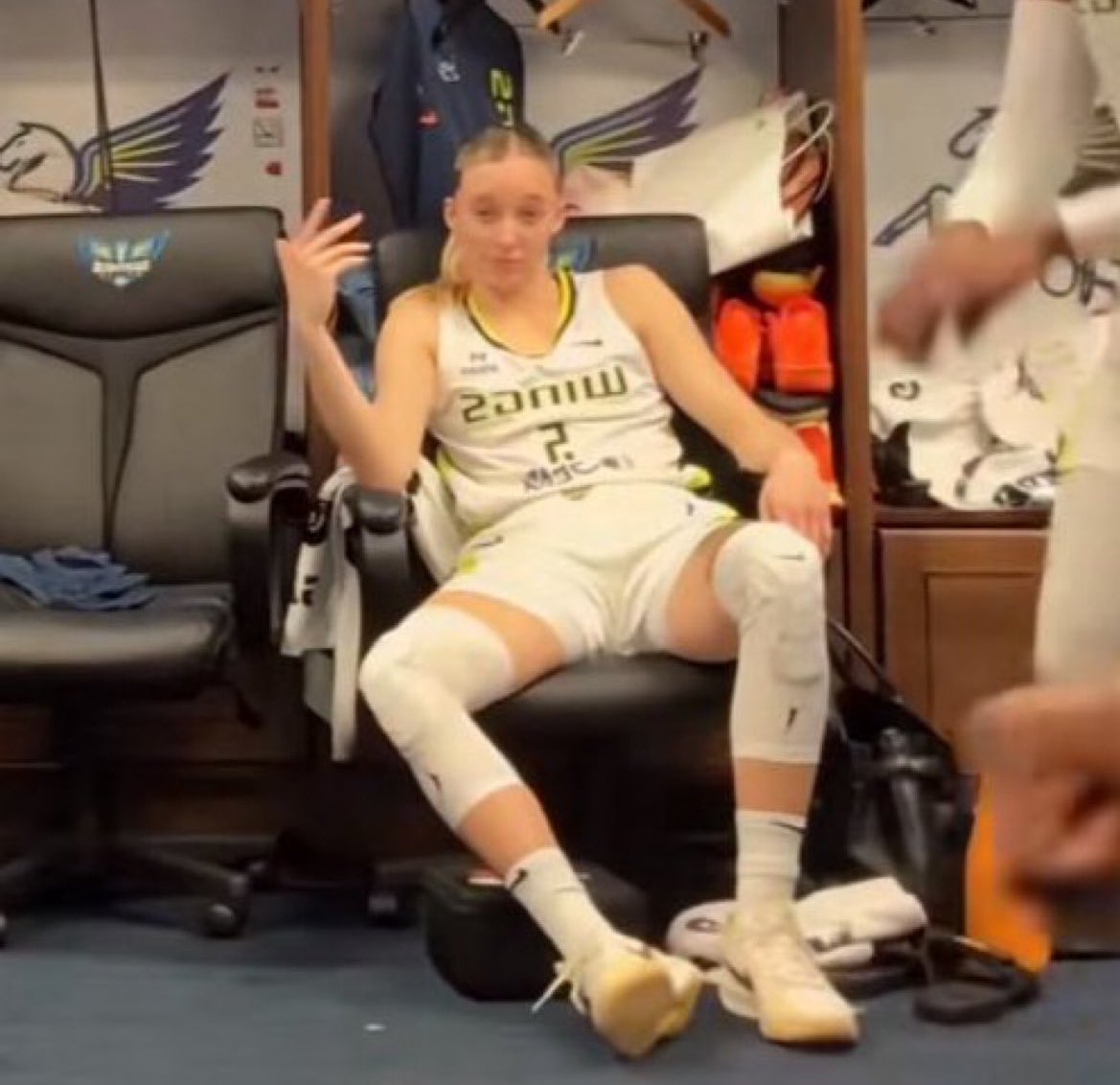 if they had CD mic’d up audio during the finger twirl-off