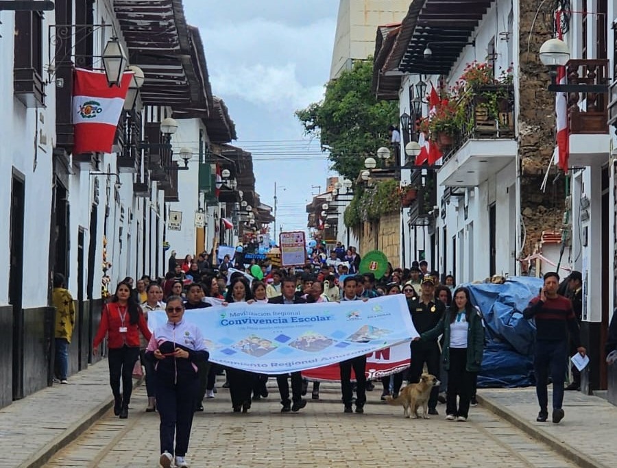 #Amazonas | En el marco de la Movilización Regional por la Convivencia Escolar, y en coordinación con las UGEL, promovemos una cultura de paz, respeto e inclusión en 2225 instituciones
educativas, garantizando escuelas seguras para más de 140 mil estudiantes. #NDP