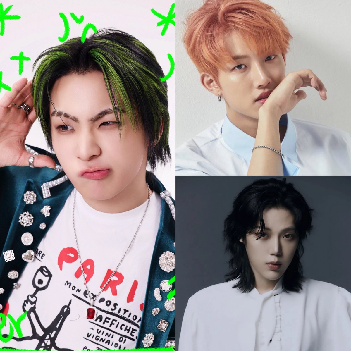 Rawhyun (NTX), Owl (former A-JAX and The Unit's Jo Joonghee), and EL CAPITXN (former HISTORY's Yijeong) are credited on idntt's debut album 'unevermet'.