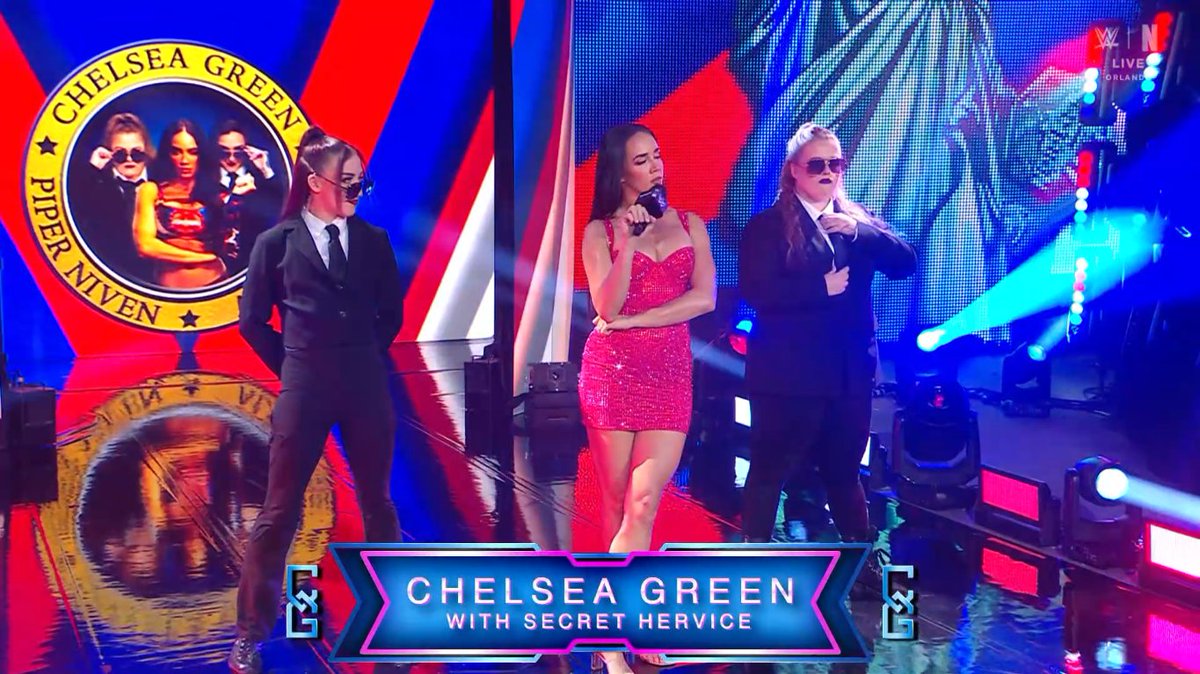 CHELSEA GREEN IS HERE!
#WWENXT