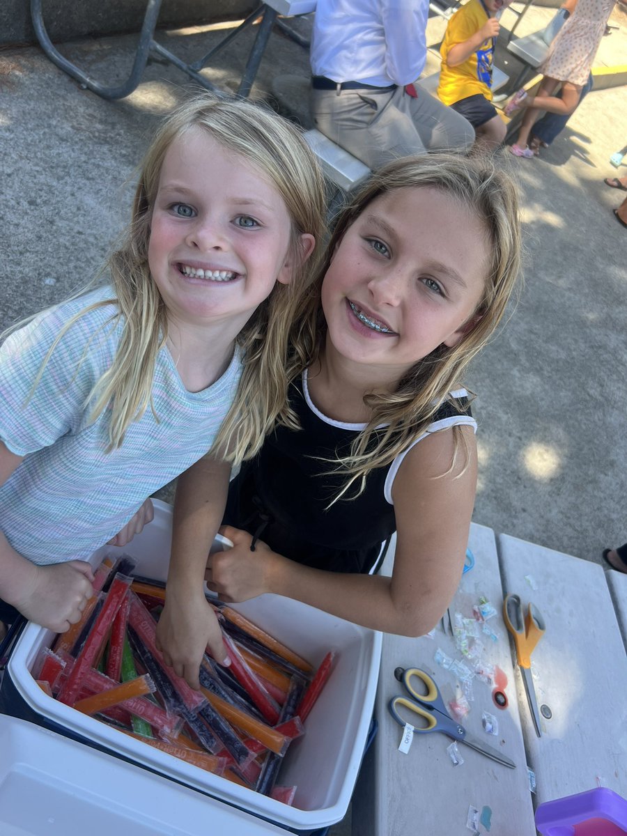 Thank you to our amazing TK &amp; Kinder teachers for welcoming our Valhalla Vikings today! We loved meeting our youngest scholars &amp; their families. Huge thanks to our VPFA for the sweet treats – what a great way to kick off the year! 😎💙🌞 #ValhallaVikings #ProudPrincipalPappas 👩🏻‍💻