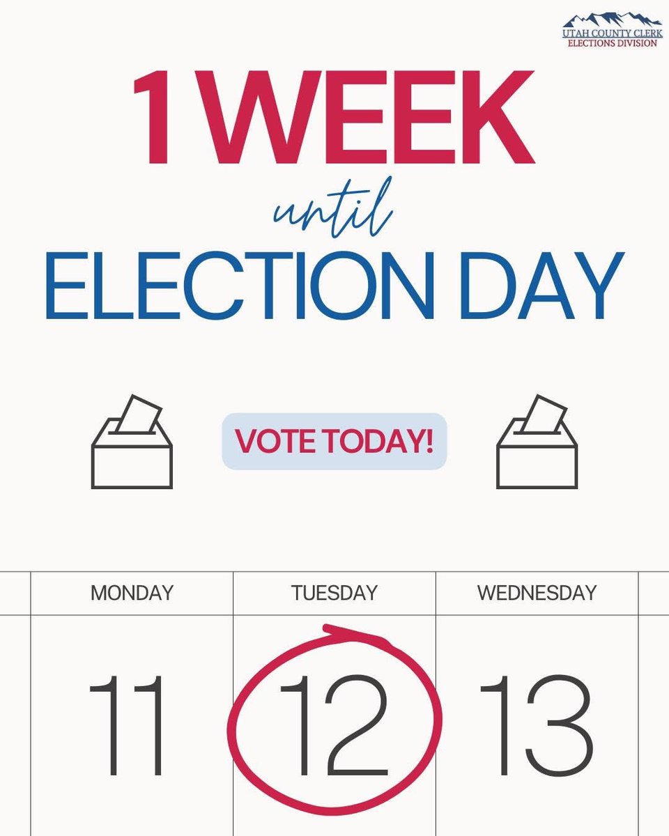 It’s coming up. Please vote!! 🇺🇸