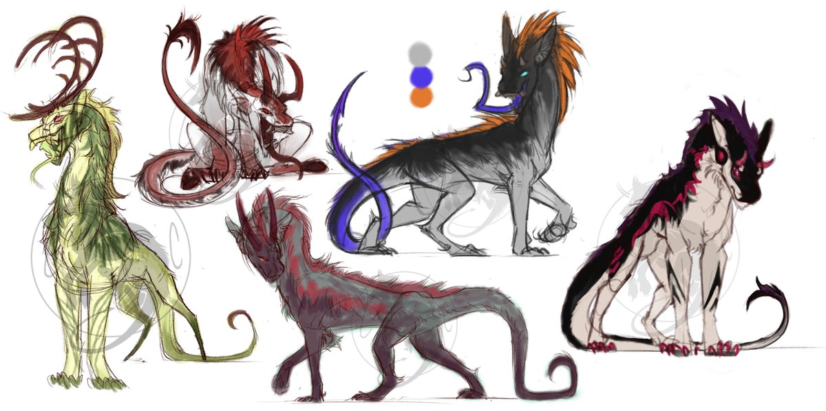 livid_k9's tweet photo. Experimented with my friends species! My favs the red and white one 👀 https://t.co/rnkum5a2Og
