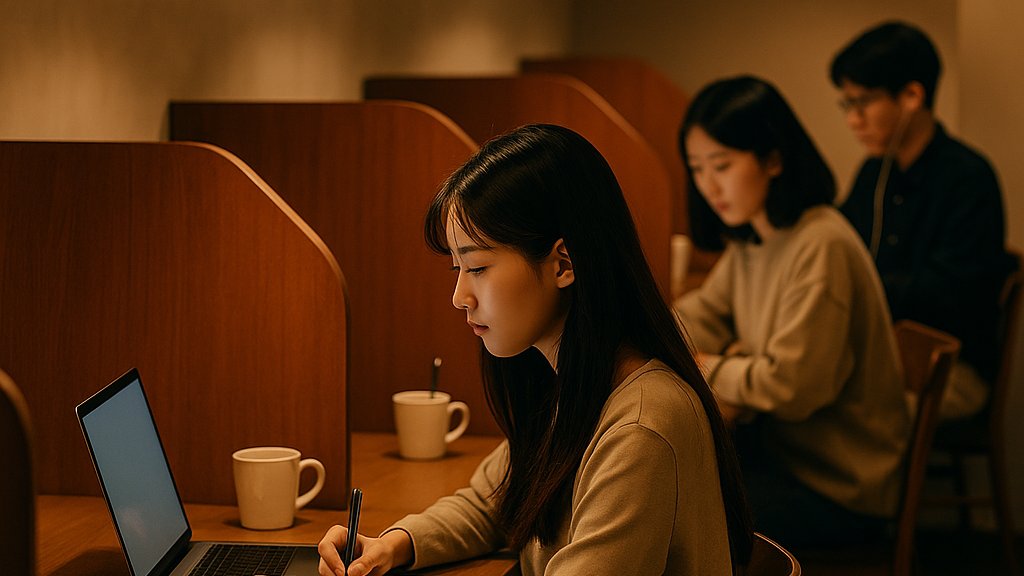 K_newsdaily's tweet image. Why More Young Koreans Are Flocking to ‘Silent Cafes’

knewsdaily.com/why-more-young…

#knewsdaily #insideview #Korea #KoreaCulture #MZGeneration #SharedQuiet #SilentCafe #StudyCafe #UrbanRefuge