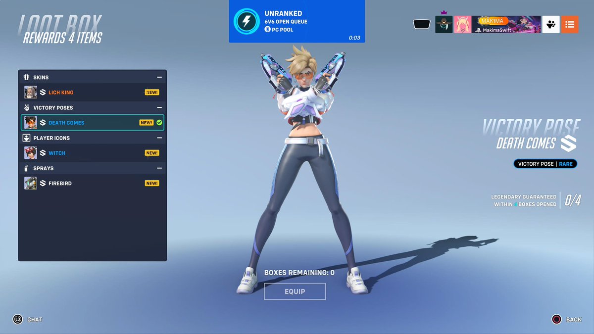 MakimaSwift's tweet image. Peak tracer victory pose
