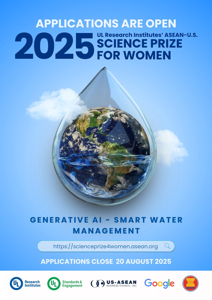 ULRI’s ASEAN-US Science Prize for Women tweet media