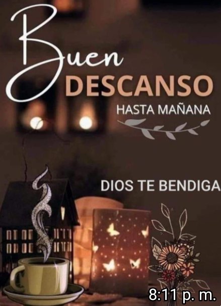 AMIGOS,GRUPO: FELIZ NOCHE !! Entreguemos nuestro descanso a Dios, y esperemos en su misericordia!!🌃🙏🙏😴😴💗