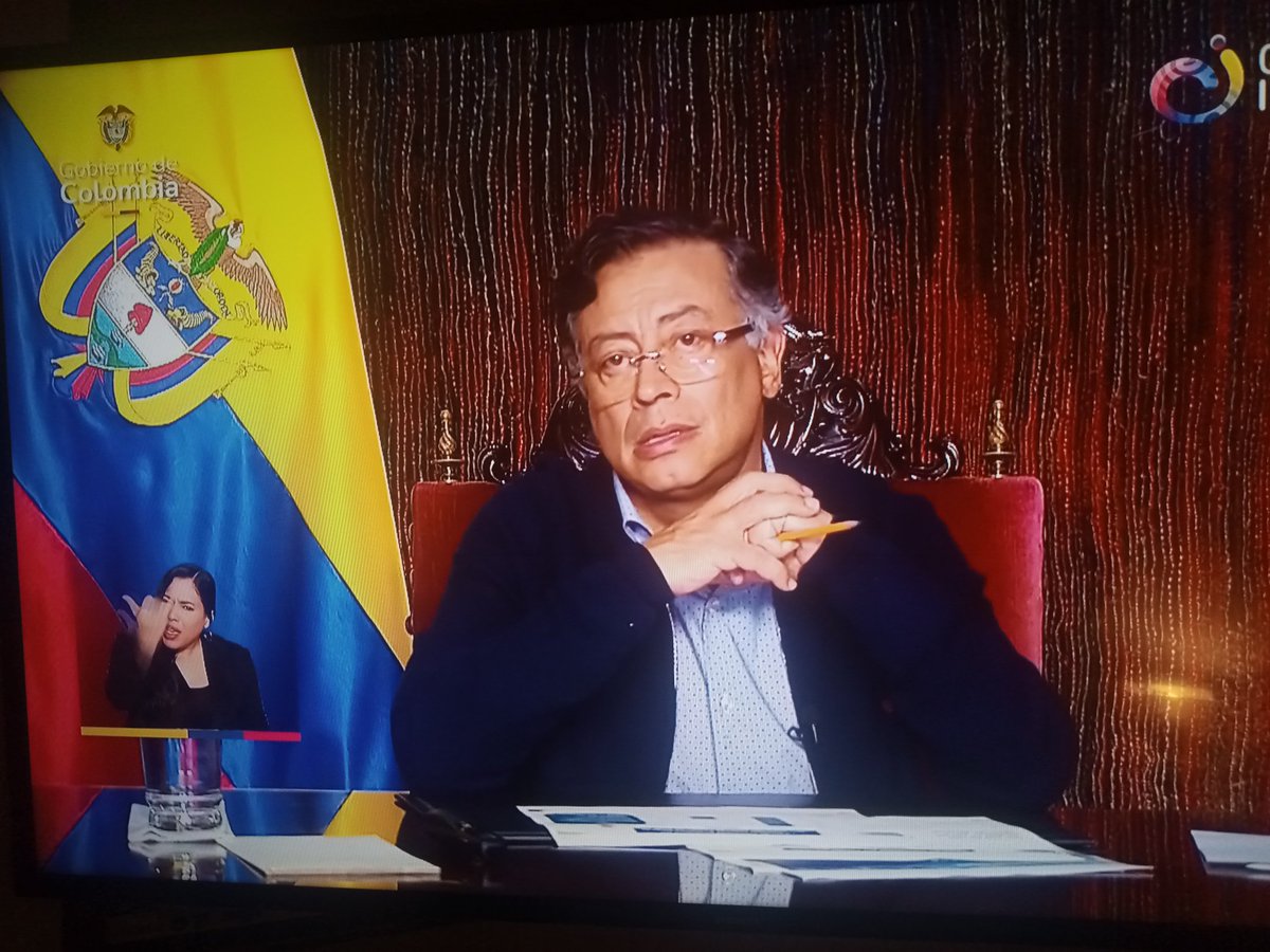 Joha 🏳️🕊️🇨🇴🇵🇸 (@lapacifika) on Twitter photo Para terminar con cosas buenas por hoy 😹😹😹 Mi presidente en todos los canales nacionales. Sigan sufriendo. 🤣🤣🤣🤣🤣🤣🤣🤣🤣🤣🤣🤣🤣🤣🤣🤣🤣🤣 Se llama Gustavo Petro y ES SU PRESIDENTE. <a href="/petrogustavo/">Gustavo Petro</a> te amamos. Para terminar con cosas buenas por hoy 😹😹😹 Mi presidente en todos los canales nacionales. Sigan sufriendo. 🤣🤣🤣🤣🤣🤣🤣🤣🤣🤣🤣🤣🤣🤣🤣🤣🤣🤣 Se llama Gustavo Petro y ES SU PRESIDENTE. <a href="/petrogustavo/">Gustavo Petro</a> te amamos.