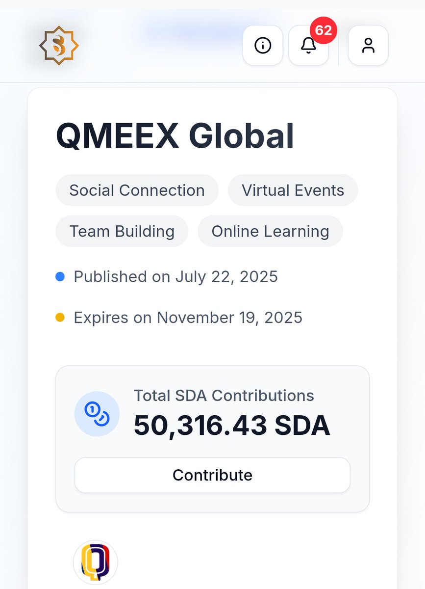 QMEEXGlobal's tweet image. #SidraFamily ! More than 50,000 $SDA invest in Qmeex in just 14 days,. Join us, invest Become our shareholders 🔗: sidrastart.com/project/b946e7…
Millions of organizations around the world — including 10,000 startups on SidraStart — will need something to keep their teams truly…