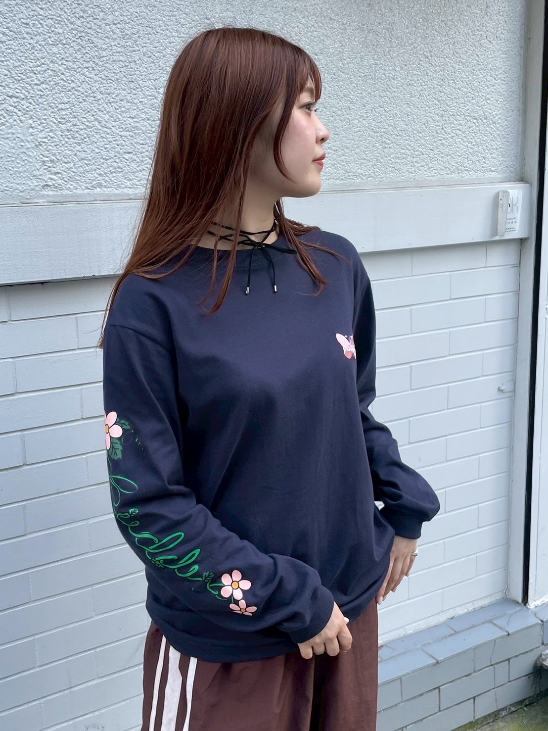 buddix♡Butterfly Logo EMB LS Tee♡ロンT VERTICAL_GARAGE on X: 