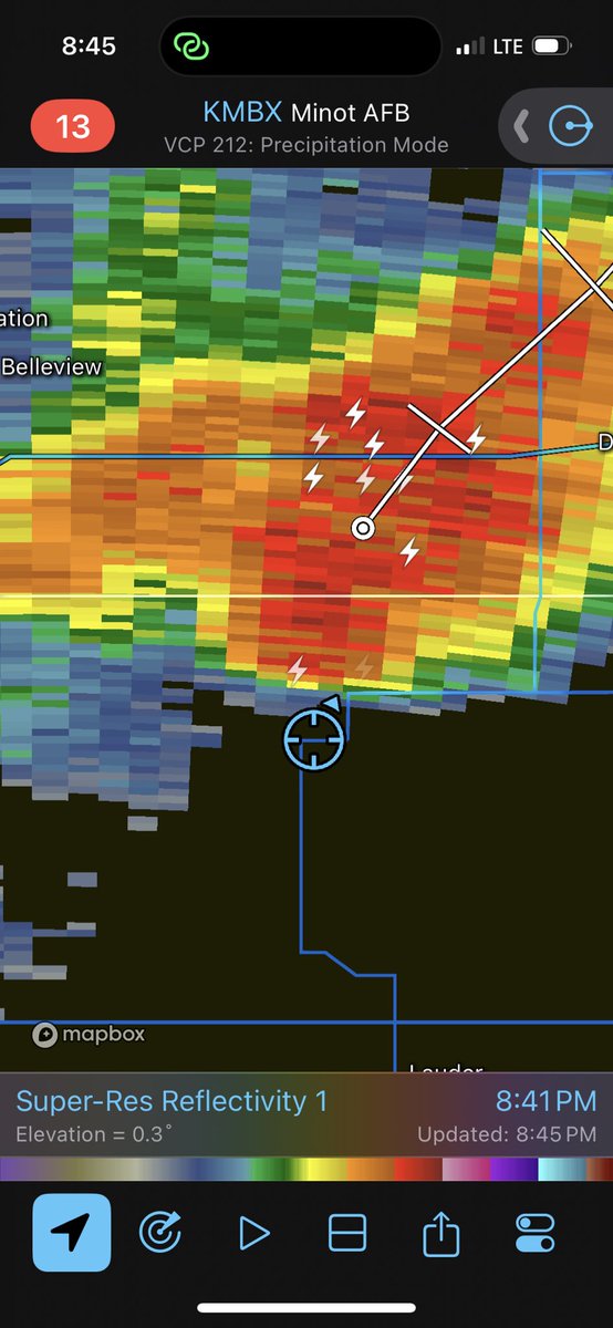 Tornado on the ground #mbstorm!