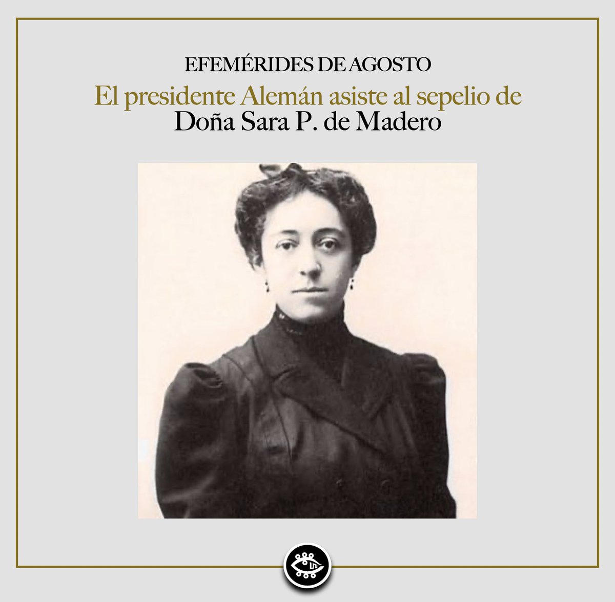 FMiguelAleman's tweet photo. #EfeméridesAgosto: "...el primero de agosto de 1952, mi padre acudió al Panteón Francés de la Piedad, al sepelio de Sara P. de Madero, que fue esposa de Don Francisco I. Madero (...) acudieron cinco hermanos de Madero y también Don Pascual Ortiz Rubio". Miguel Alemán Velasco. https://t.co/iwqhpoDh5Z