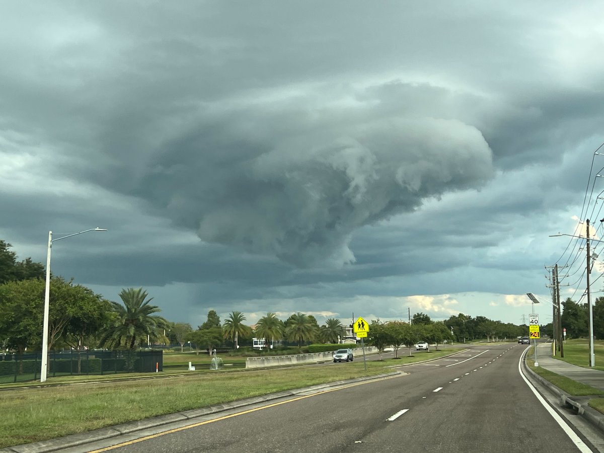T.J. Springer (@tjspringerwx) on Twitter photo It's been another busy evening of strong to #severe #storms! Check out this photo from
<a href="/fox35orlando/">FOX 35 Orlando</a> viewer Nate Swann. Looks to be a developing mesocyclone and potentially just before a funnel cloud formed.
#flwx #weather #WeatherUpdate #weatherphotography #severeweather It's been another busy evening of strong to #severe #storms! Check out this photo from
<a href="/fox35orlando/">FOX 35 Orlando</a> viewer Nate Swann. Looks to be a developing mesocyclone and potentially just before a funnel cloud formed.
#flwx #weather #WeatherUpdate #weatherphotography #severeweather