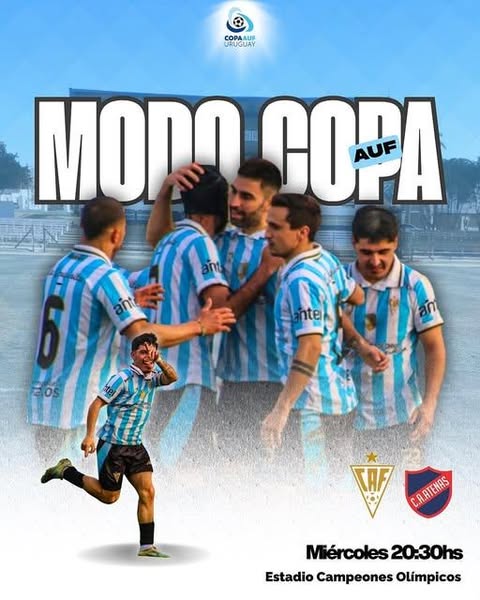 COPA URUGUAY AUF: ATLÉTICO FLORIDA JUEGA ESTE MIÉRCOLES EN EL ESTADIO ANTE ATENAS DE SAN CARLOS diariocambios.com/copa-uruguay-a…