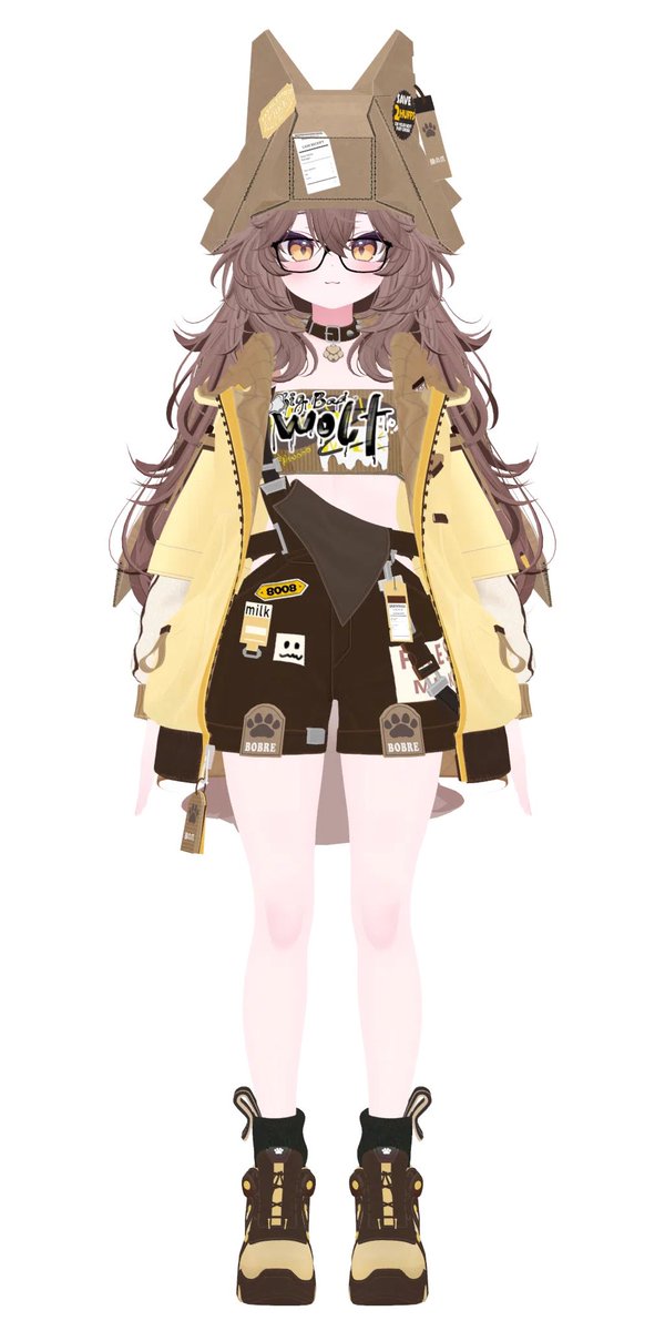 THIS IS SO CUTE!! ٩(ˊᗜˋ*)و
i want to try~ ♡

TELL ME WHAT YOU LIKE OR NOTICE ABOUT MY MODEL!!! 
#VTuber #ENVTuber