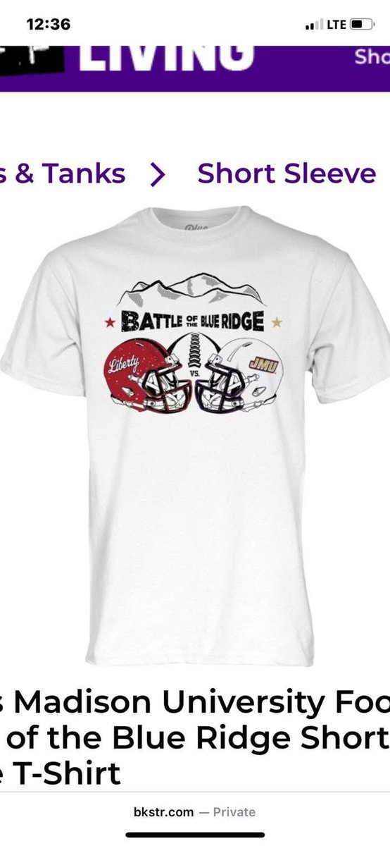 I love this! Things like this are the first steps towards making the rivalry legitimate. Brand it and play it as often as possible. Let’s have some sort of trophy for it too. JMU bookstore is allegedly selling these. Let’s go 🔥